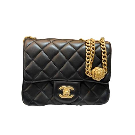 chanel camellia bag 23s|Chanel flap bag sizes.